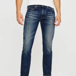 AG Tellis Slim Ikigai Rigid Red Line Selvedge Jeans (9 Years Sakai) 32 x 34